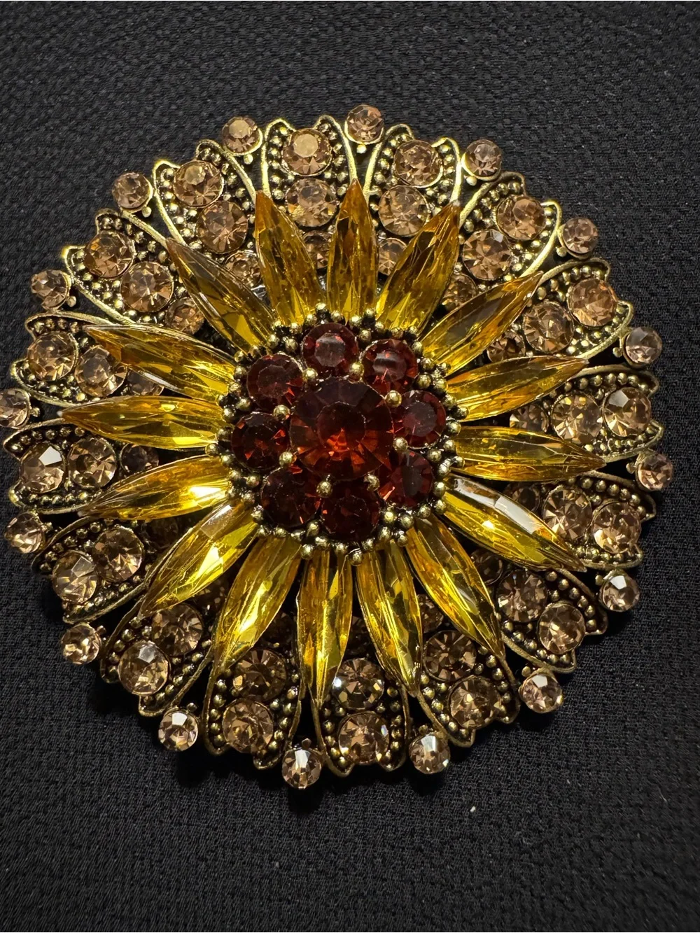 Vintage richly colored